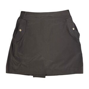 Athleta Black Skort with Functional Pockets Women’s golf skirt sz 10 athletic